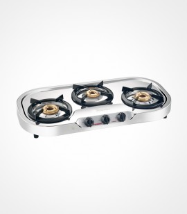 Lpg stove manual pg 3x oval stainless steel