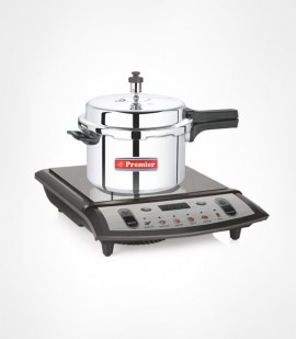 Induction compact aluminum pressure cooker 3ltr