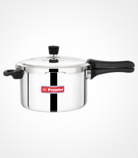 Premier Tri-Ply Stainless Steel Pressure Cooker - 5 Ltrs