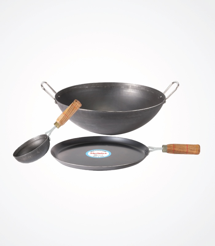 Shrinica Ironcookware Combo 3pcs Set