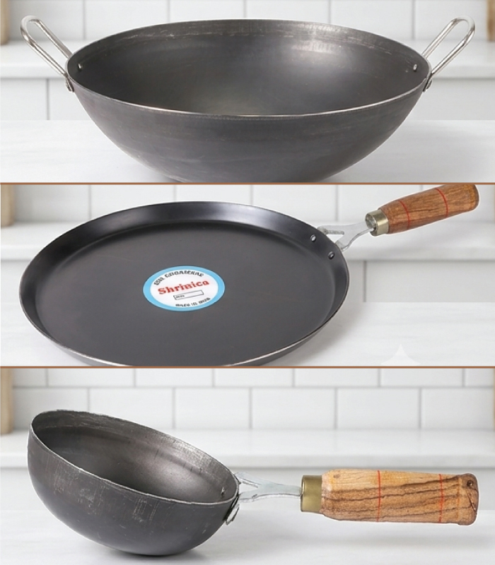 Shrinica Ironcookware Combo 3pcs Set
