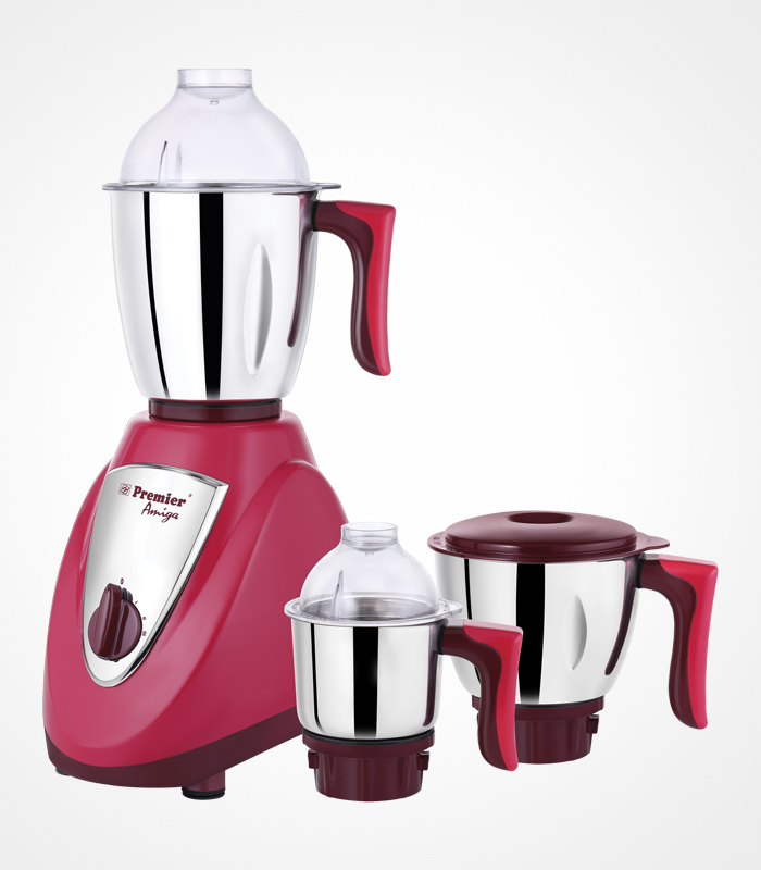 SS Premier Amiga Mixer Grinder Mg5142 750watts - Burgandy