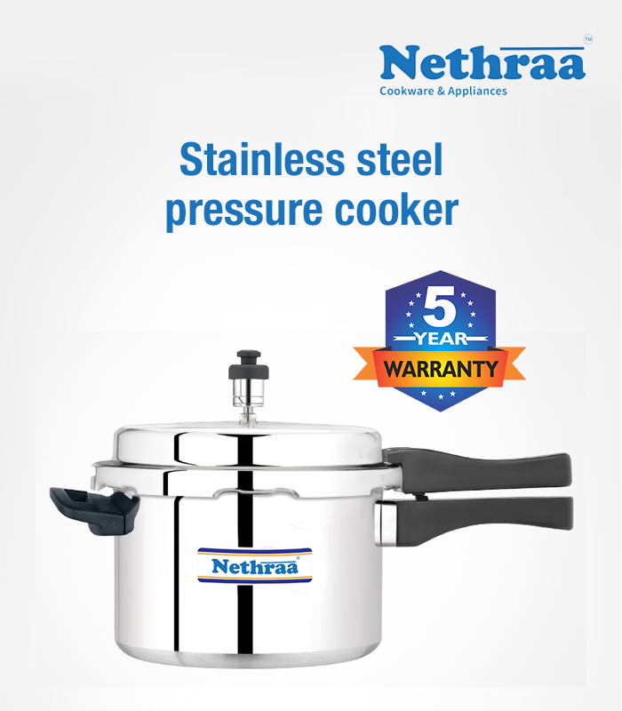 Nethraa Stainless Steel Pc 5 Ltr