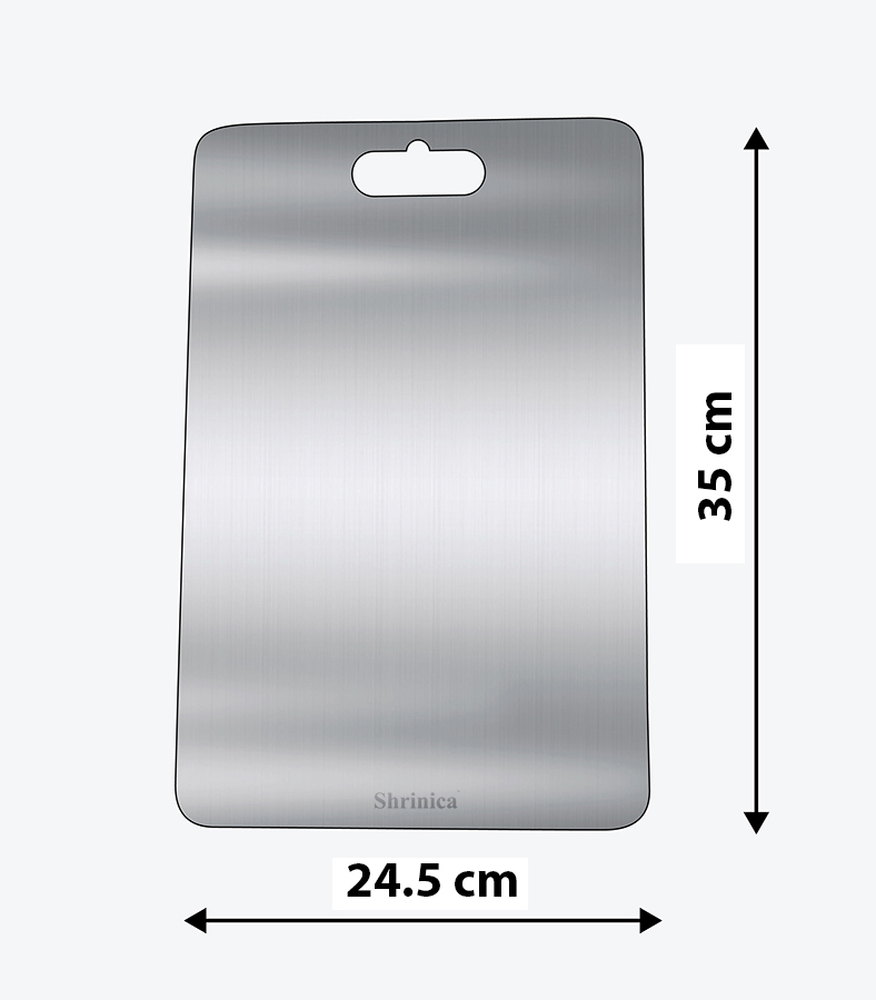 Shrinica Stainless Steel Chopping Board Medium