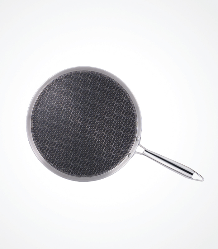 SS Premier Honeycomb Triply Stainless Steel  Dosa Tawa 31cm (1100ml)
