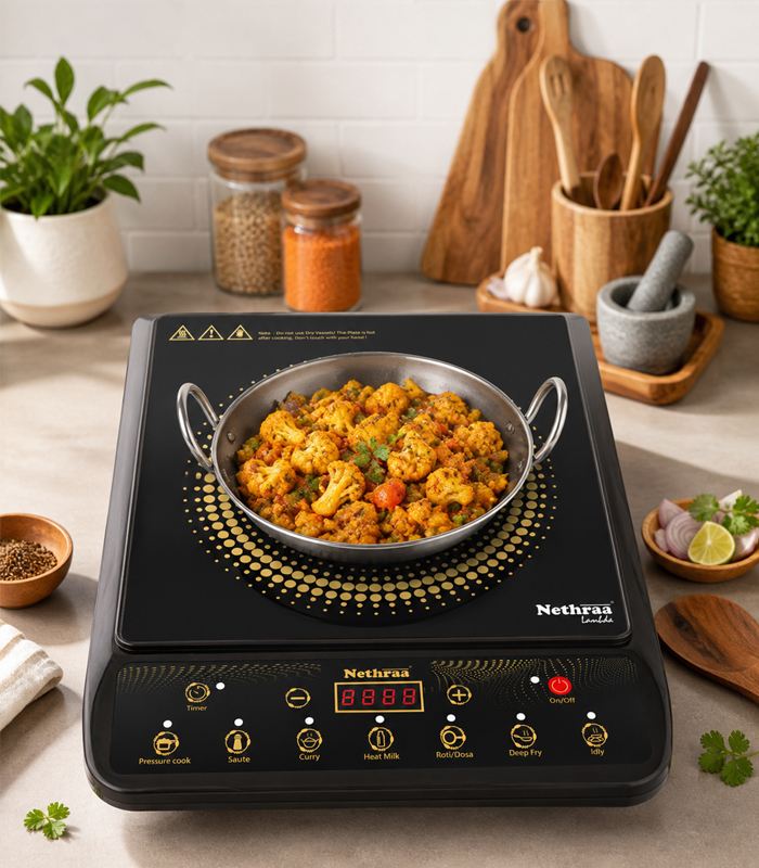 Nethraa Lambda Induction Cook Top 230v/1200w Nic9791