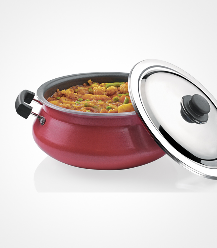 SS Premier Non Stick Handi With Stainless Steel Lid - Small