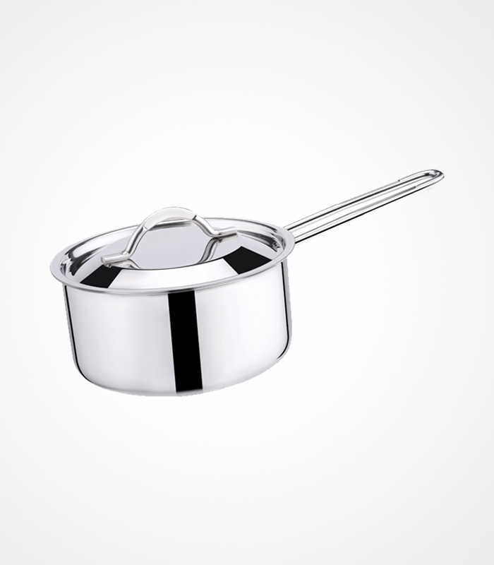 SS Premier 3-ply Clad Stainless Steel Sauce Pan 18 Cm