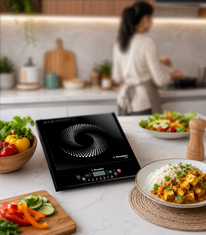 SS Premier Zeal Induction Cook Top  230v/1200w Ic8818