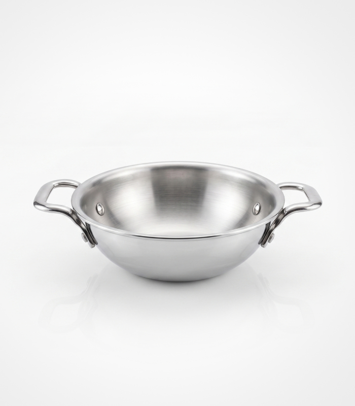SS Premier Tri-ply Baby Series Kadai 16cm