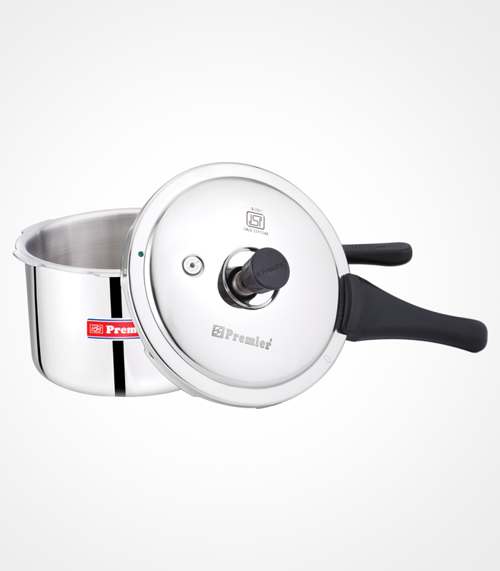 SS Premier Tri-ply Stainless Steel Pressure Cooker - 3 Ltrs
